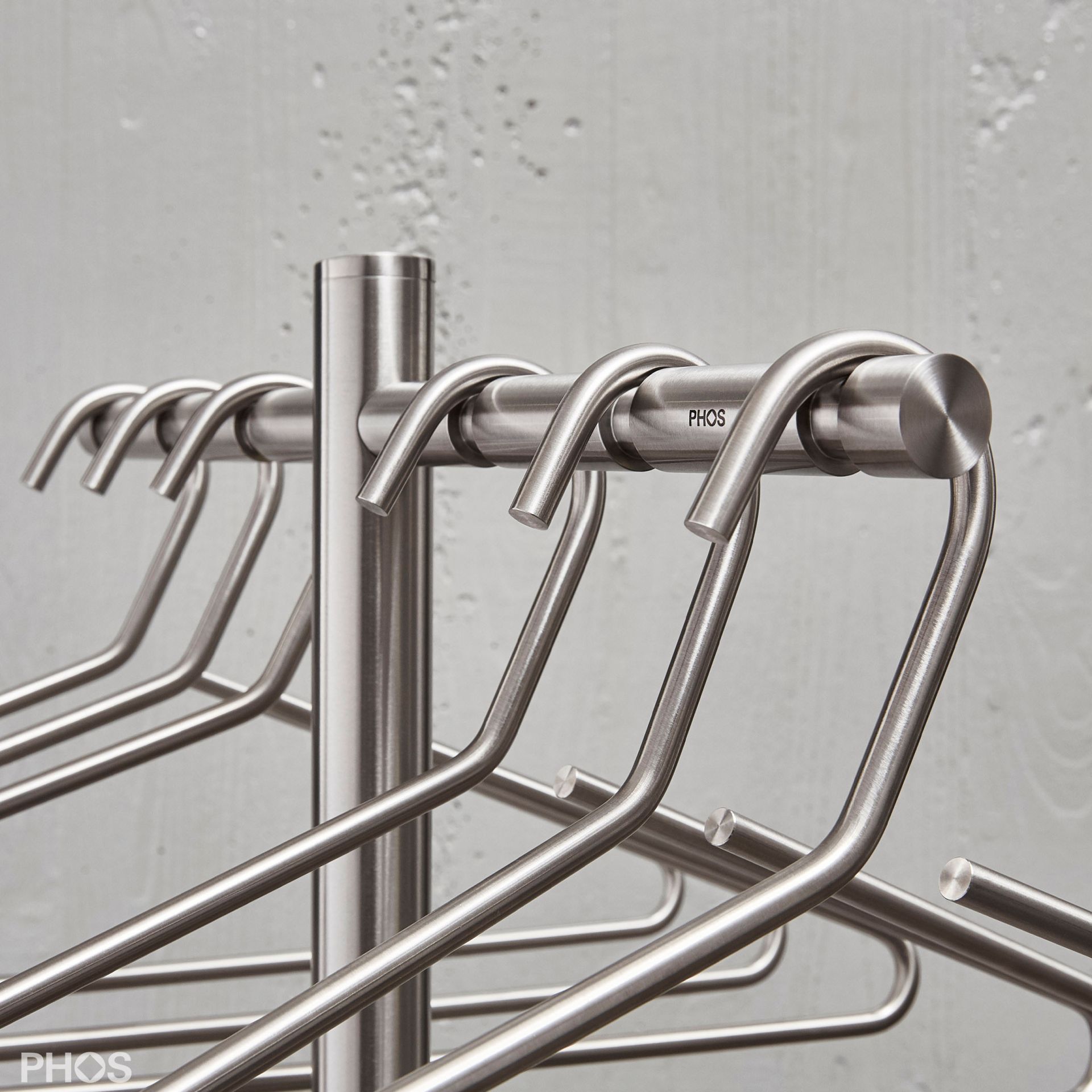 GSTSR-BPO Вешалка для одежды sorbus, основание: оранжевое. PHOS  - Вид №2