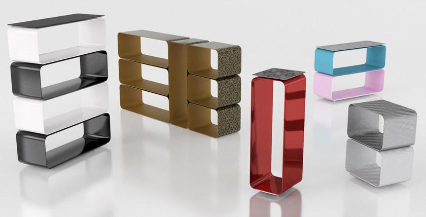 altreforme Модульный модульный открытый книжный шкаф из алюминия District sun-id-1353904 - Вид №3