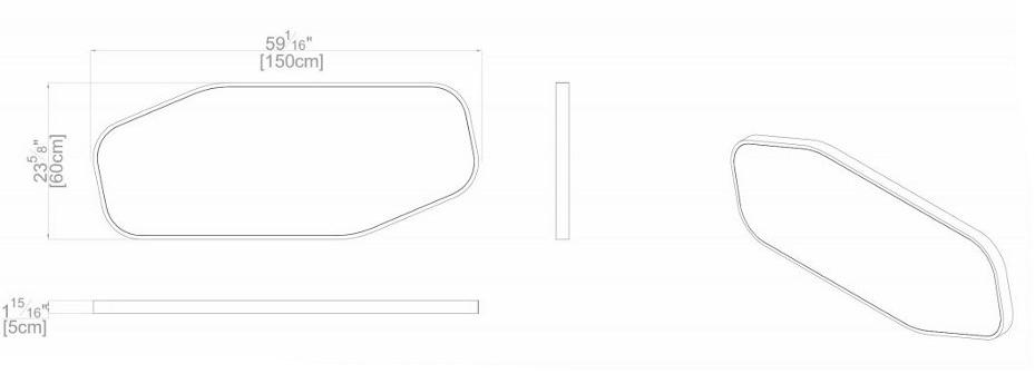 L'ANTIC COLONIAL Настенное зеркало для ванной Men{h}ir sun-id-1385581 - Вид №1