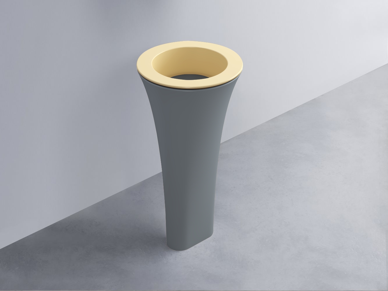 AMLA45-CN+AMPILT-CM+AMCOLT-BR Раковина Amedeo Tondo отдельностоящая cielo Enjoy + Amedeo Ceramica Cielo