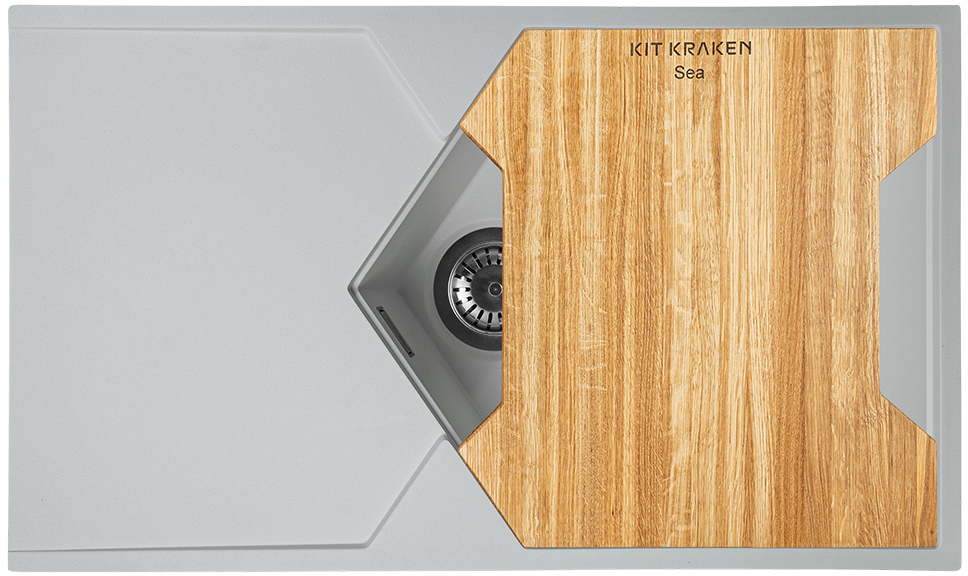 Комплект Kit Kraken Sea White + доска