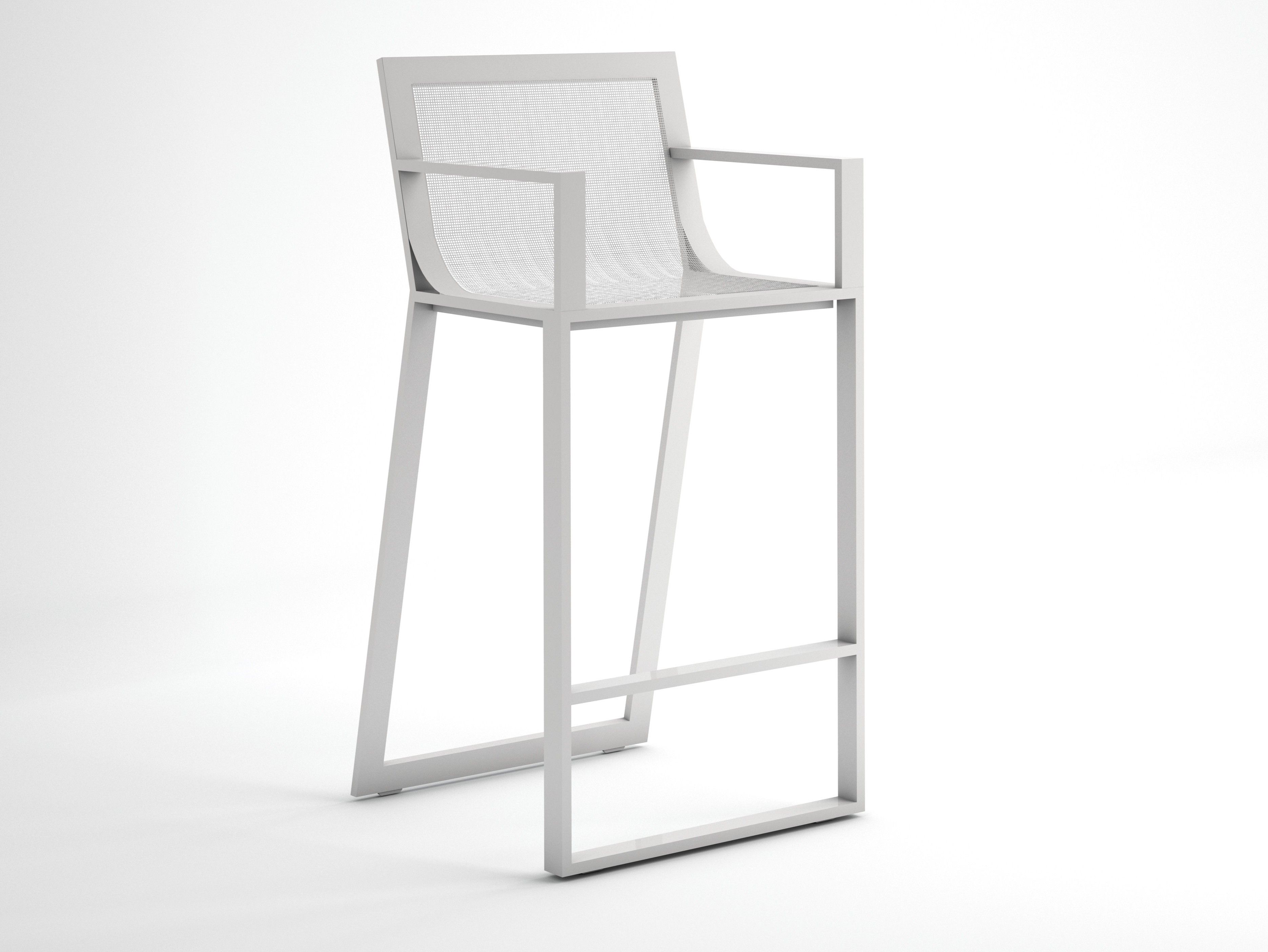 Термолаккированный алюминиевый стул GANDIABLASCO Blau ARCH-00113067 - Вид №1