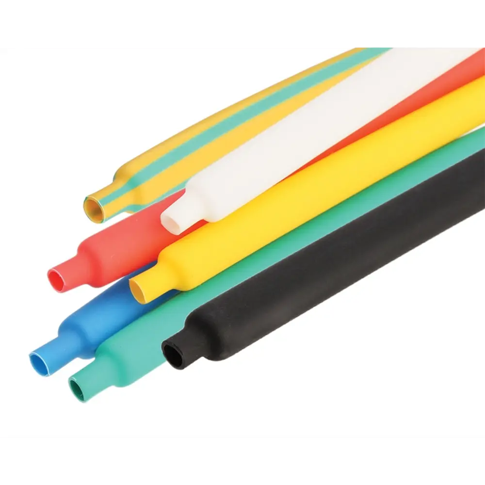 Термоусадочная трубка Skybeam ТУТнг 2:1 4/2 мм 60 м цвет желто-зеленый STLM-2183163