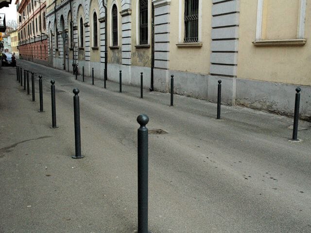 Оцинкованная сталь фиксированный столб боллард Studio Città CONCEPT ARCH-00003271 - Вид №1