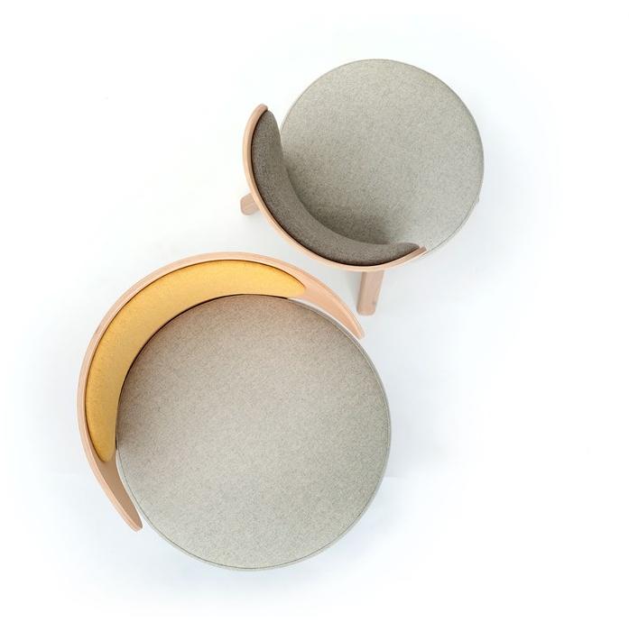 Paged Стул из мягкой ткани K2 K2 a-2220 - Вид №2