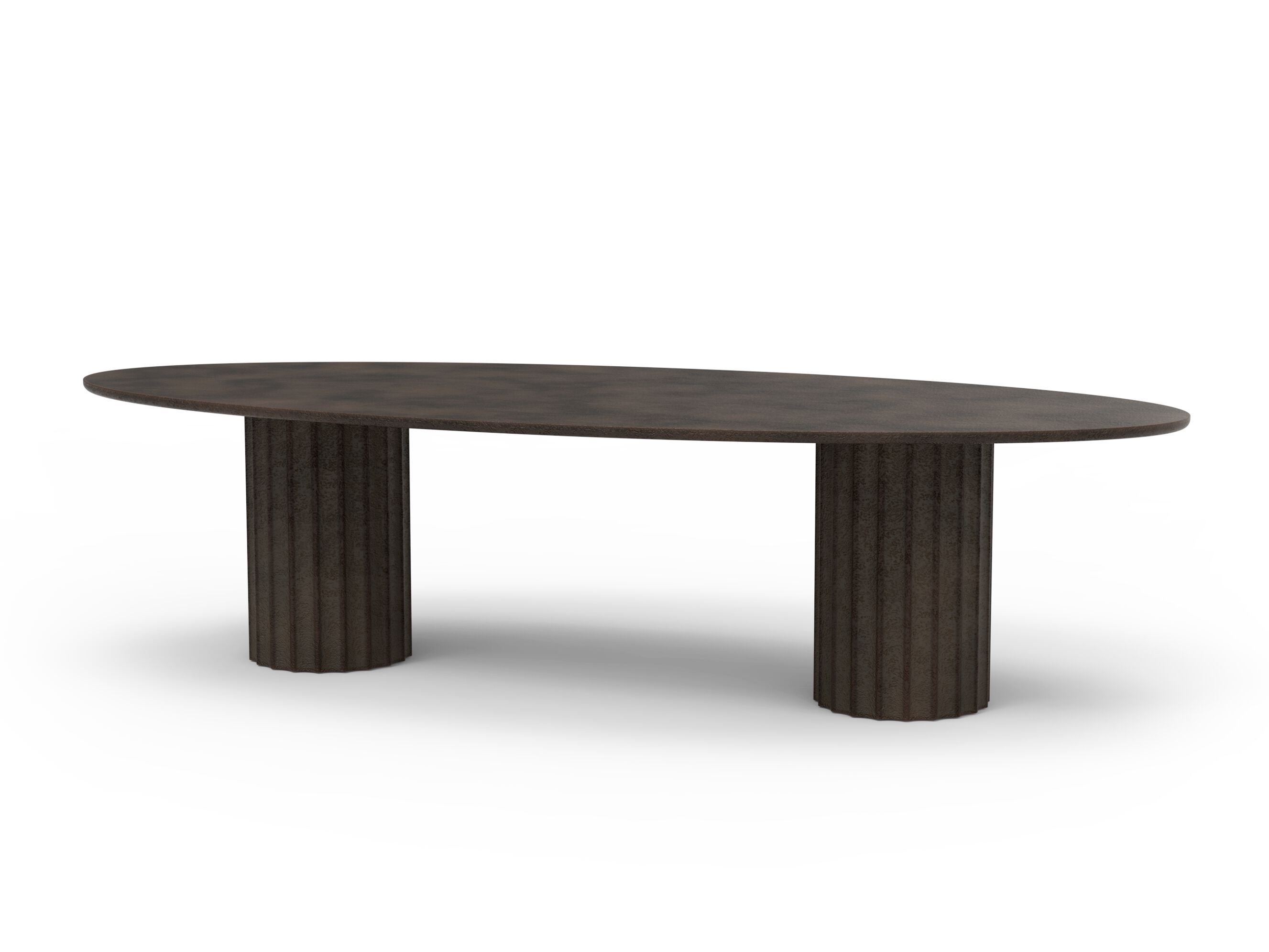 Овальный садовый стол из стекловолокна GANSK ROMA ARCH-00033792 - Вид №3