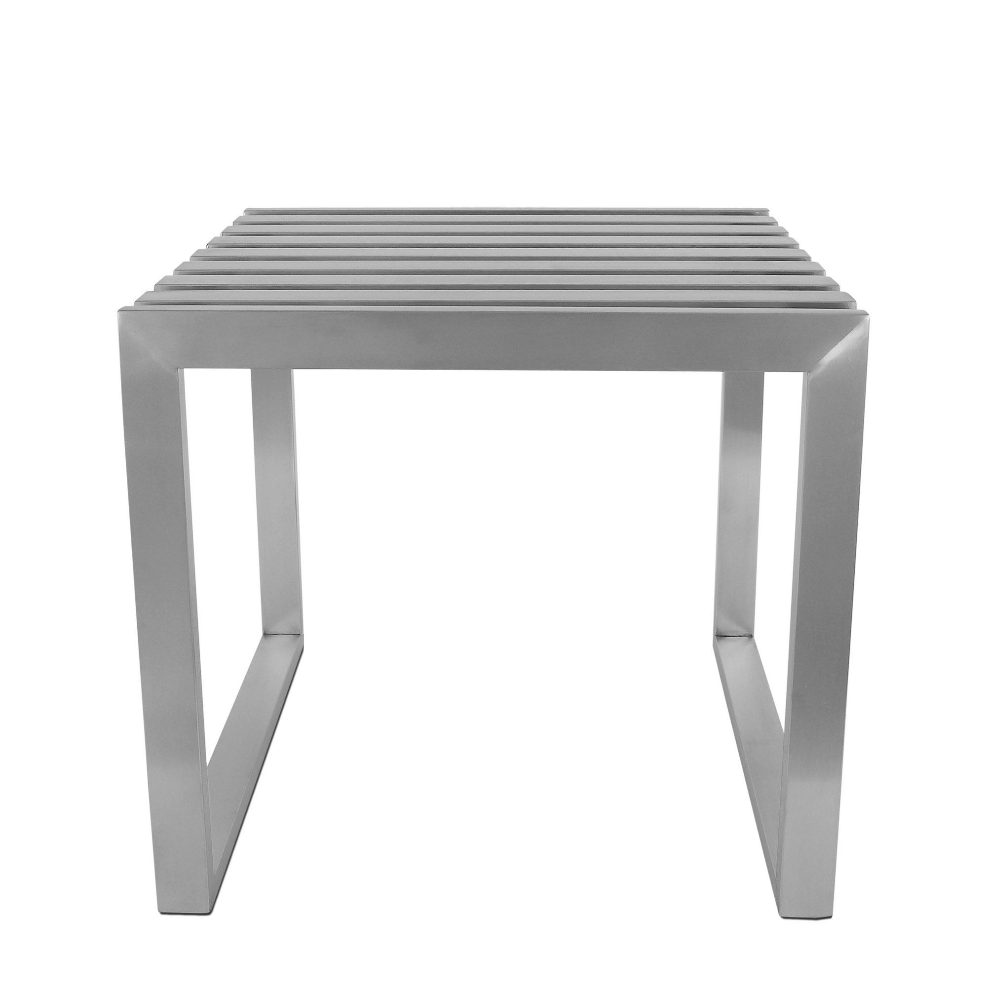 Низкий табурет из нержавеющей стали Arte dal Mondo Luxury ARCH-00097933 - Вид №3