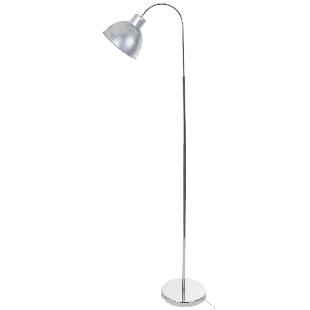 Торшер Eglo «Boleoigh» 1xE27x60 Вт, цвет серебристый STLM-2120850