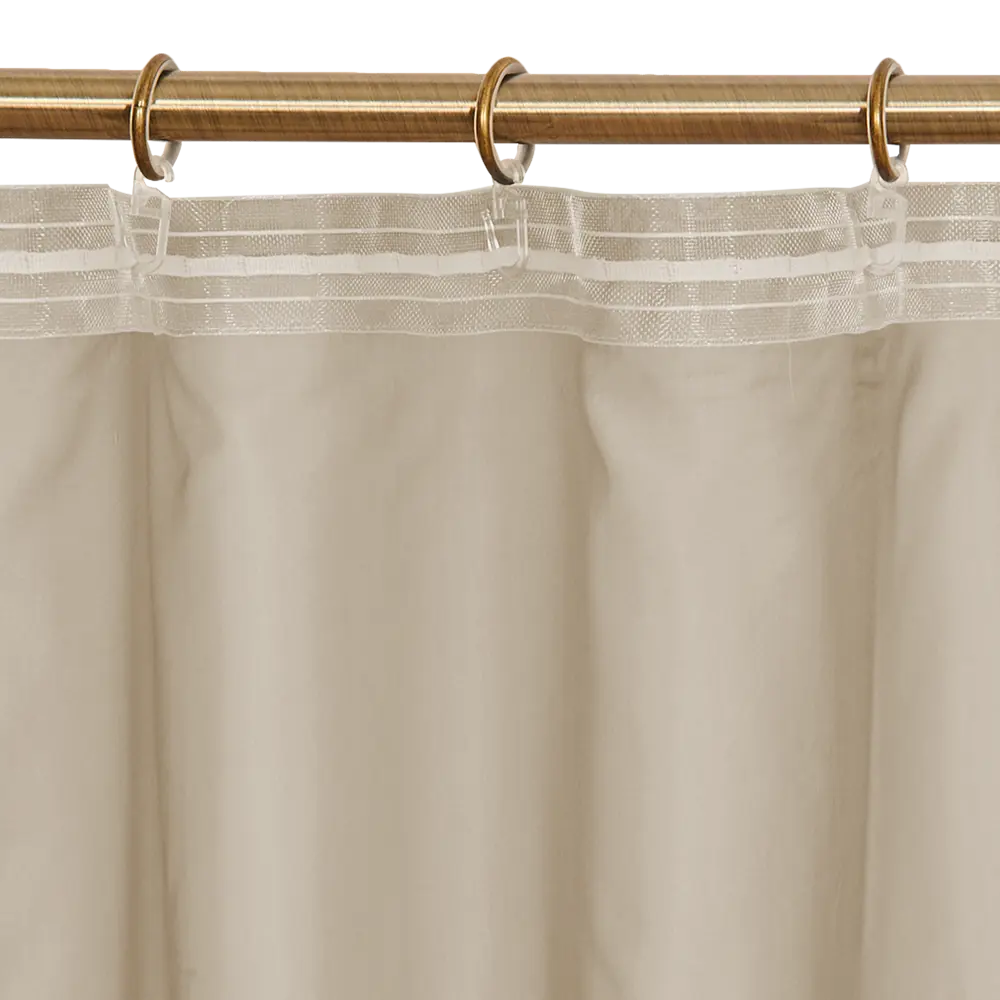 Тюль на ленте «Виола» 300x320 см цвет бежевый MIAMOZA STLM-2099605 - Вид №3