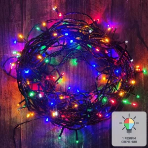88943007 Гирлянда светодиодная нить электрическая 15 м разноцветный свет 1 режим работы 150 STLM-1537426