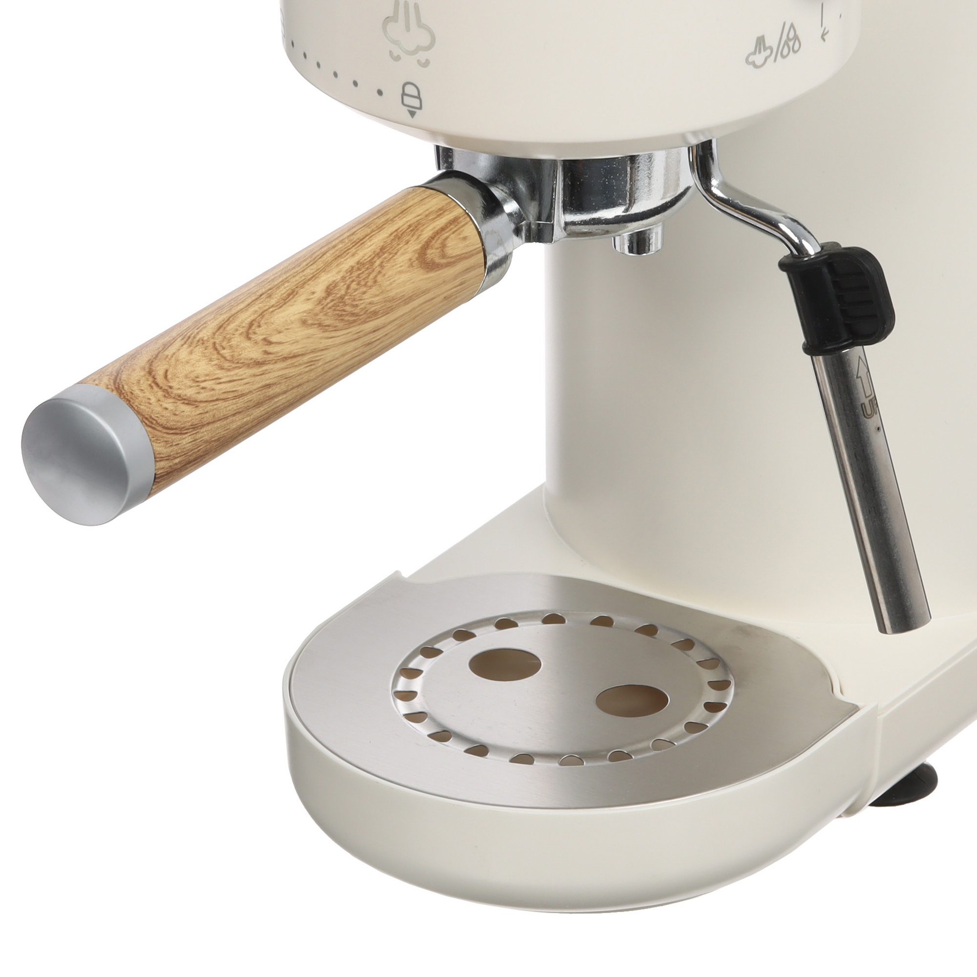 9052701 Кофеварка рожковая Pioneer CM109P white белый STDN-0054549 - Вид №4