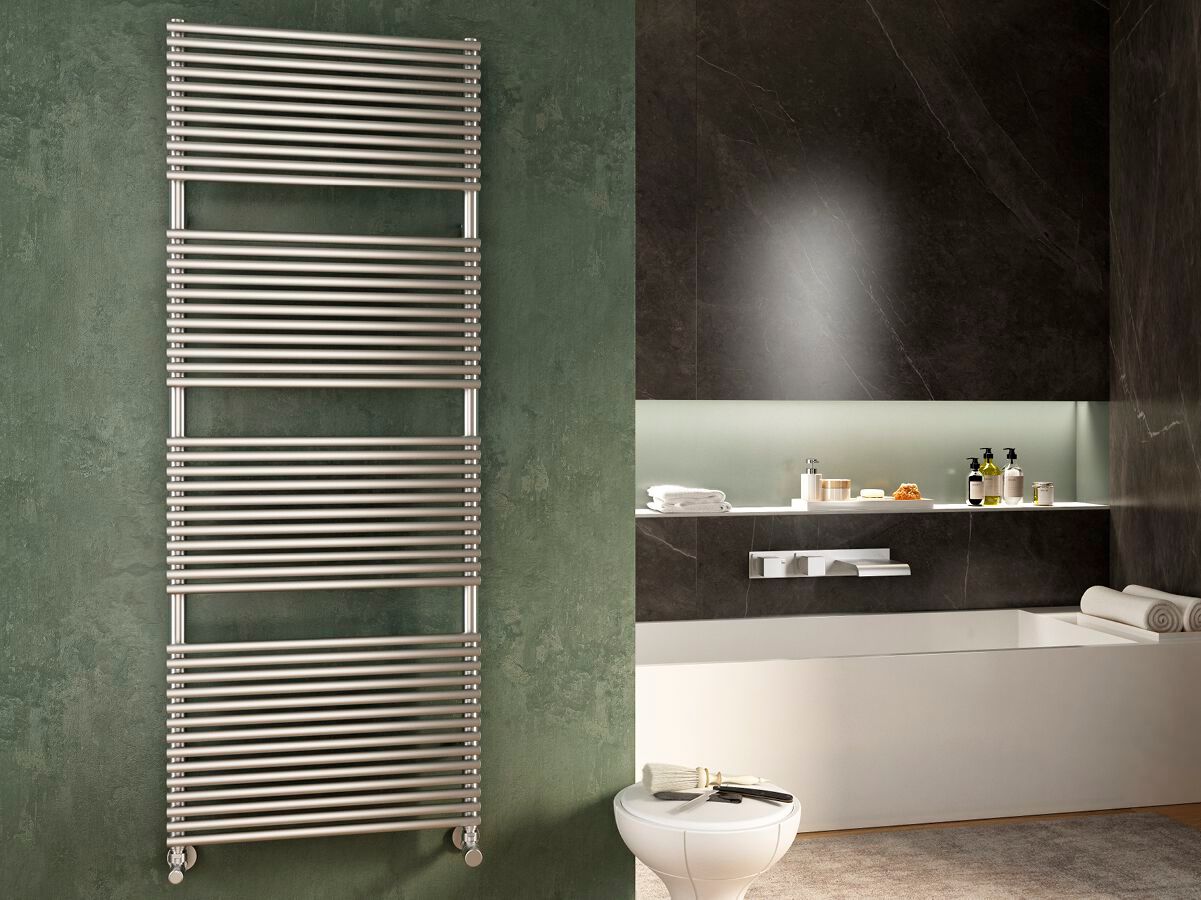 Атласная сталь горячей воды полотенцесушитель Cordivari ELEN ARCH-00082359 - Вид №1