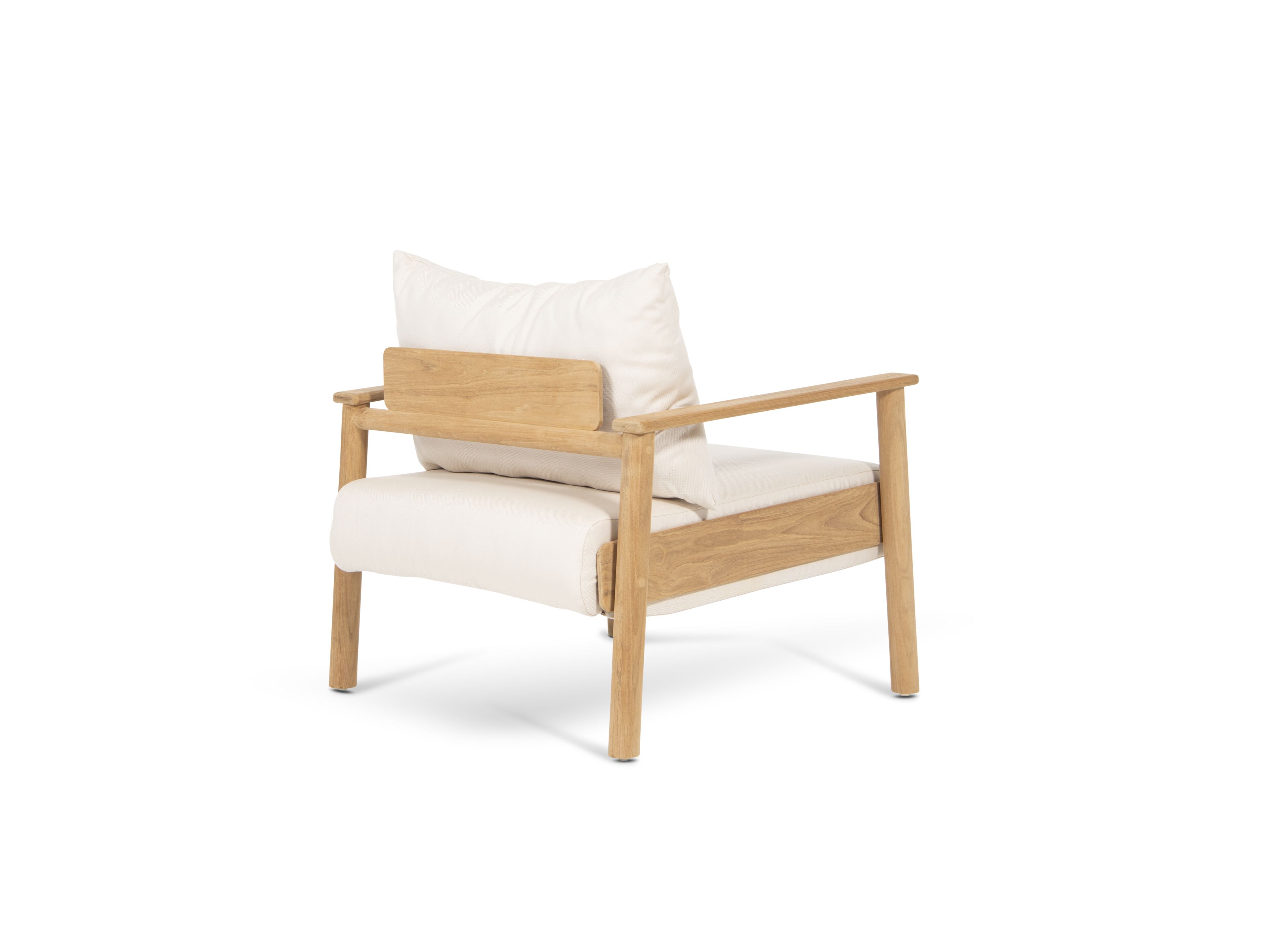 Садовое кресло из тикового дерева с подушками Sunbrella FJAKA Pomalo ARCH-00125828 - Вид №4