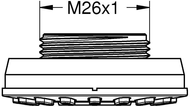 Ограничитель потока GROHE (46711000) Spare Parts - Вид №1