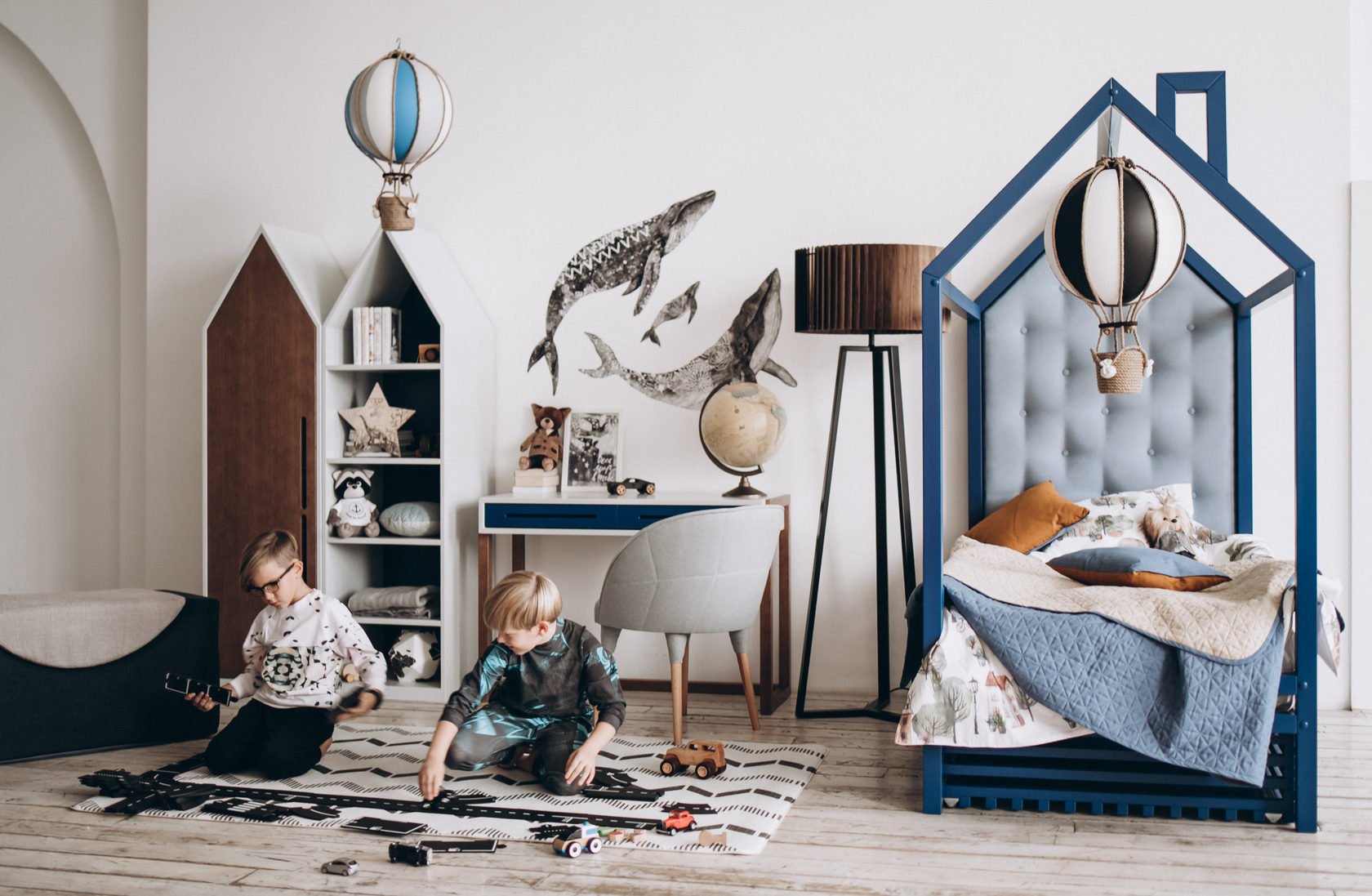 Монгольфьер диаметр 30 см "Под покровом ночи" S MY CASPER КЛАССИКА 334250 Черный Santreyd  - Вид №1