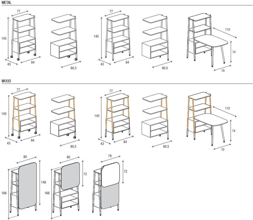 Sesta Офисный книжный шкаф из изделий из дерева Blog sun-id-1511575 - Вид №1