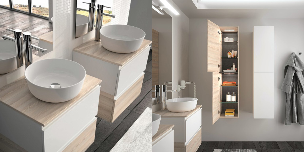 КОМПЛЕКТ МЕБЕЛИ SPIRIT 60 СМ GLOSS WHITE SALGAR 22627 - Вид №2