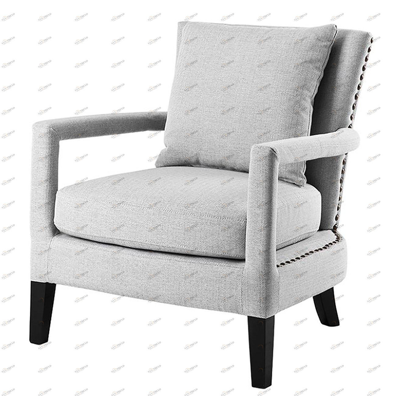 Стул Gregory от Eichholtz Серый EICHHOLTZ ДИЗАЙНЕРСКИЕ, EICHHOLTZ 062318 Серый 