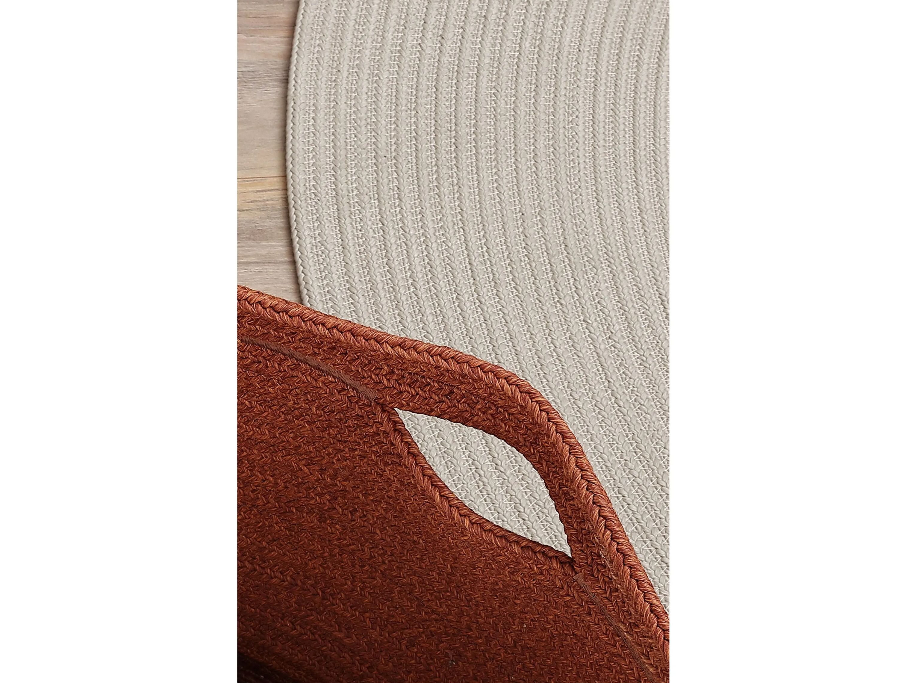 Olyna®100% плетеный двусторонний круглый напольный коврик Nodo Italia VULCANO ARCH-00023317 - Вид №8