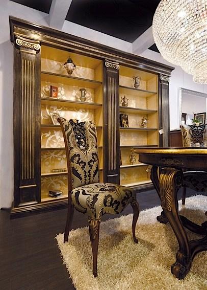 Arvestyle Книжный шкаф с открытой стенкой, лакированный из массива дерева Royal Br-2000-a - Вид №3