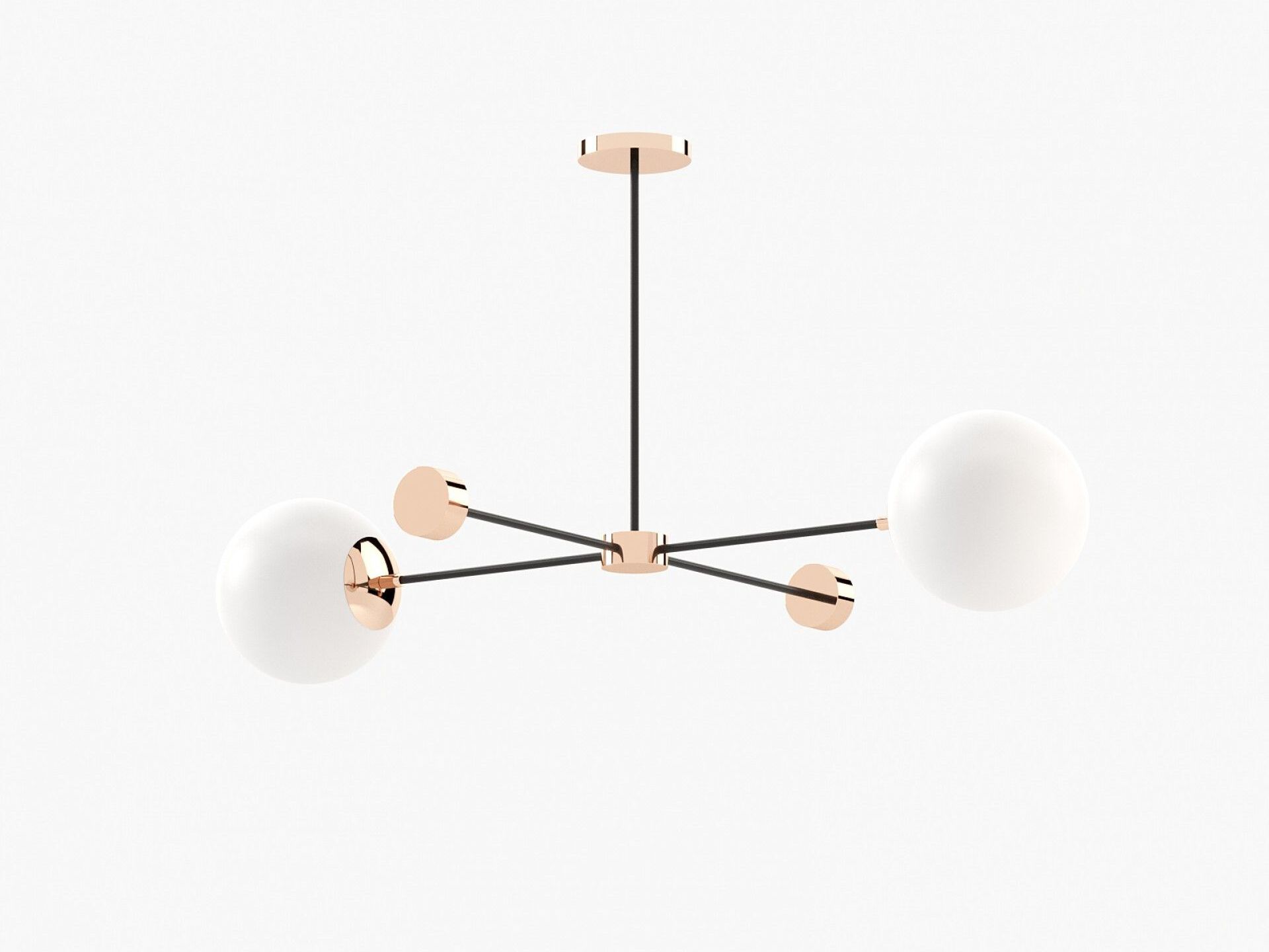 Подвесной светильник из нержавеющей стали и стекла Laskasas JANIS ARCH-00137299