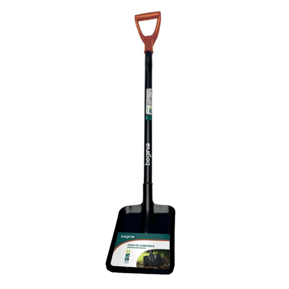 Лопата совковая BEGINIA 120 см цельнометаллическая 89436269 STLM-1579988
