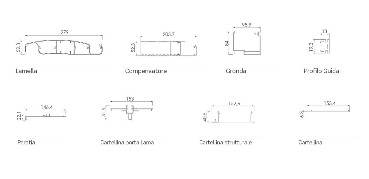 Самонесущая пергола из алюминия с поворотными пластинами Mv Line Биоклиматика ARCH-00067209 - Вид №6