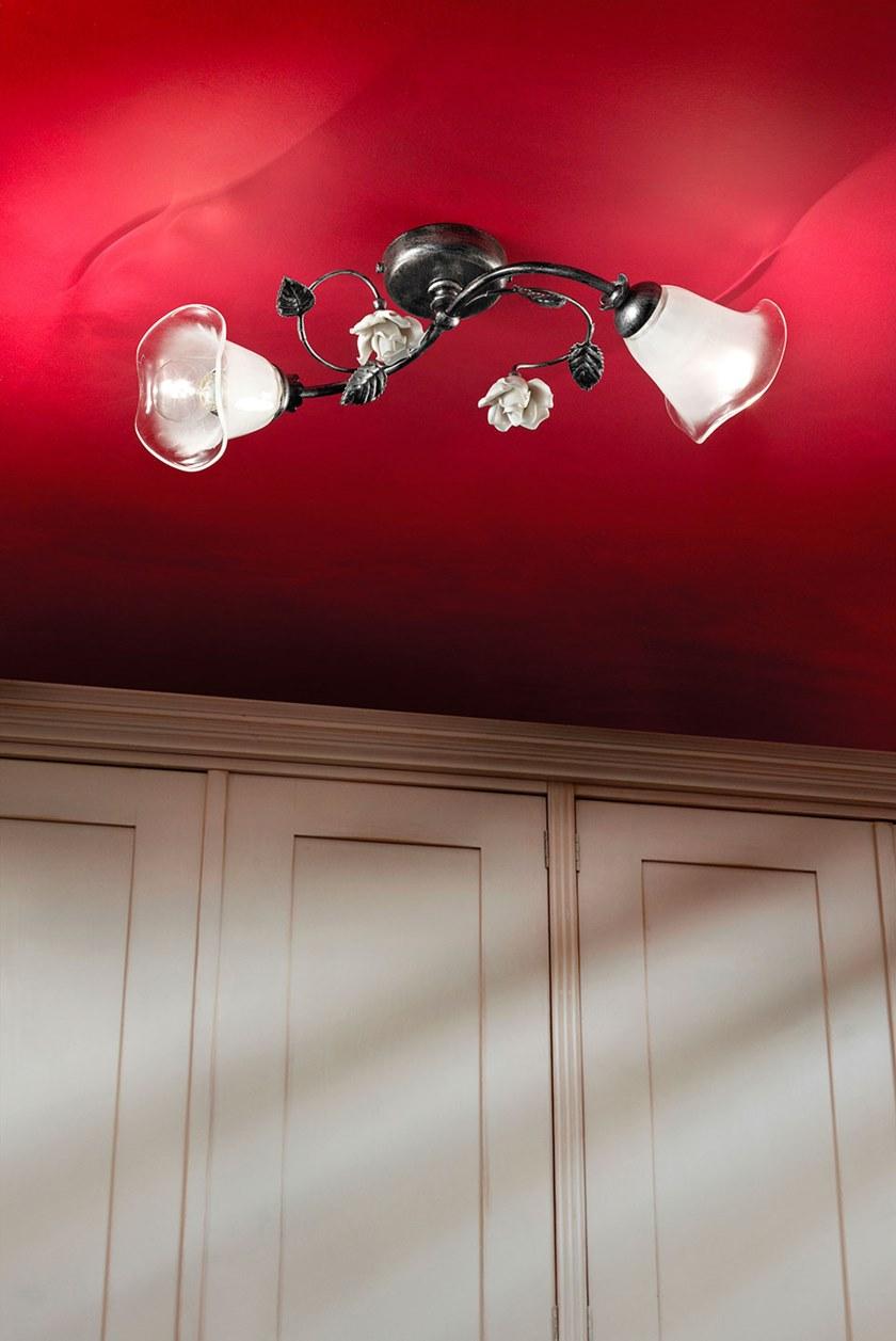 FERROLUCE Керамический потолочный светильник с фиксированным кронштейном Siena C1184-1/2/3/4/6 - Вид №7