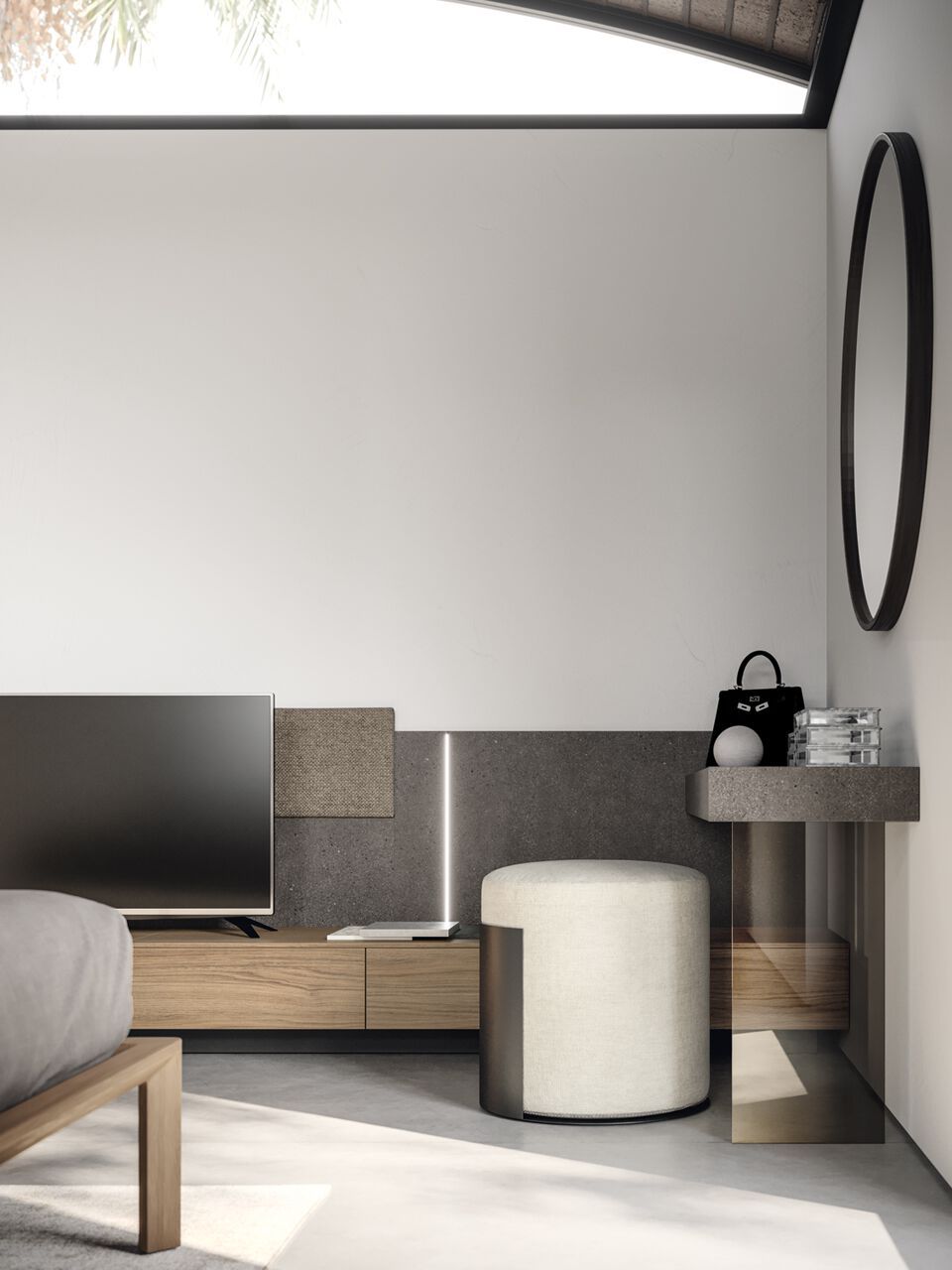 Деревянная секционная оборудованная стена Santalucia Mobili Шах ARCH-00127594 - Вид №4