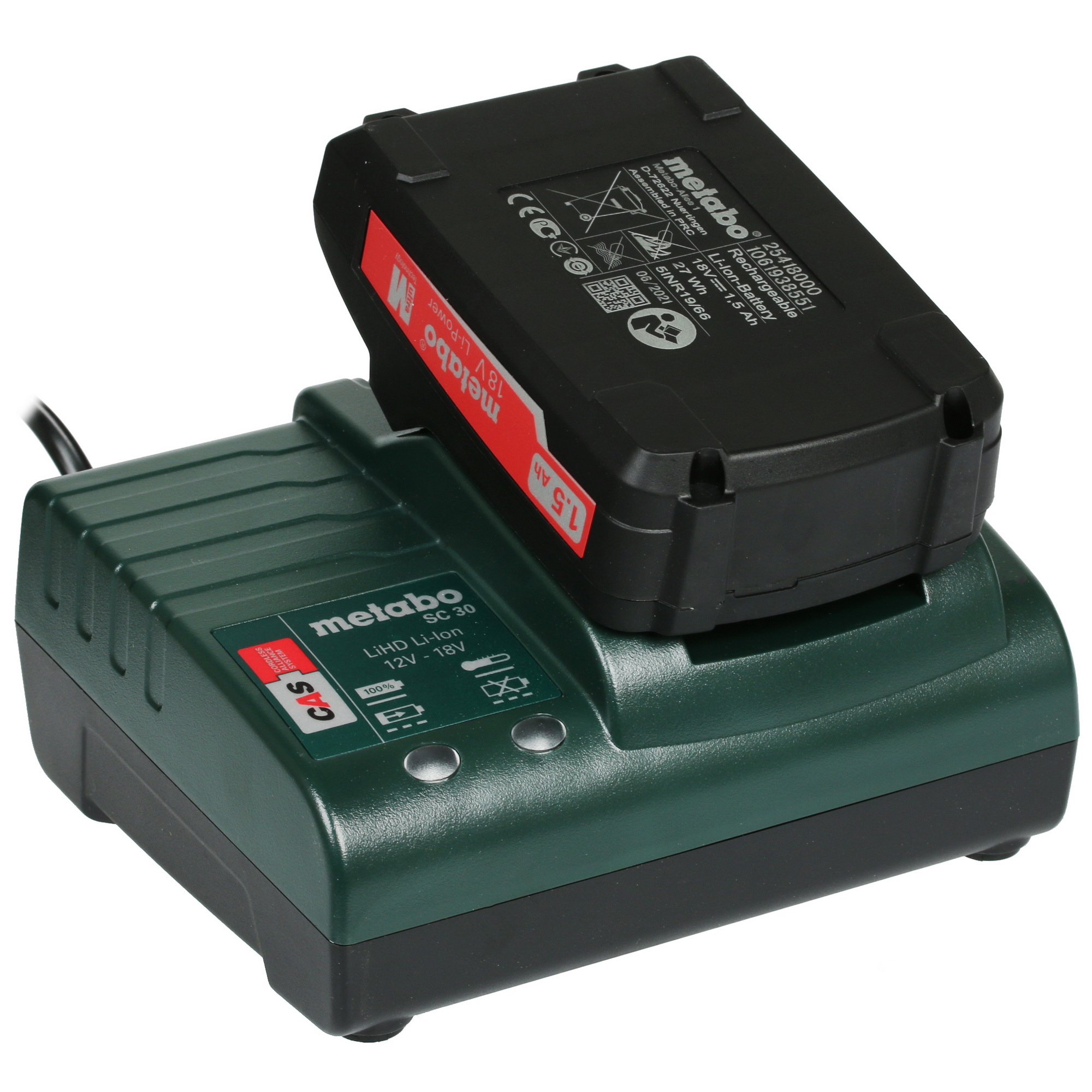 Дрель-шуруповерт Metabo BS 18 CAS 18V 8153288 STDN-0127761 - Вид №5