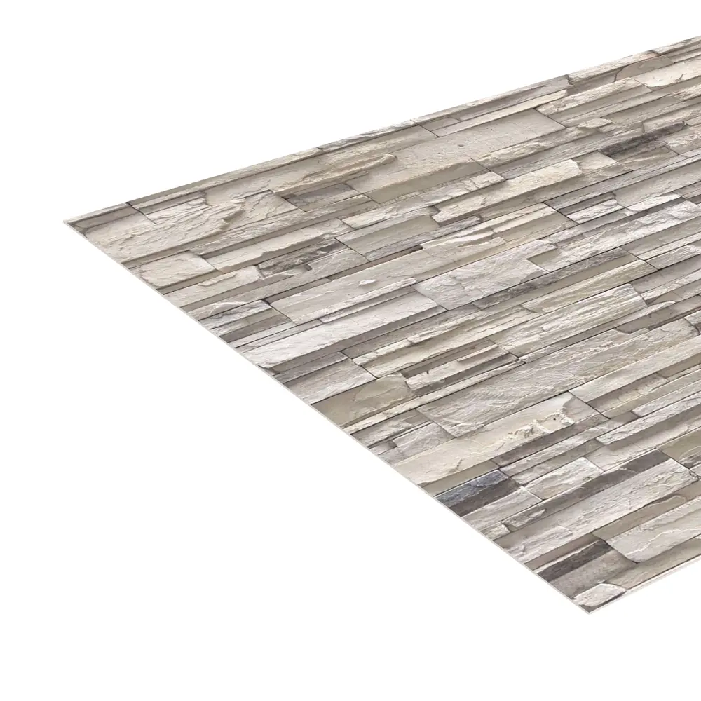 Santreyd Панель ПВХ Сланец бежевый 3000x600 мм для защиты стен 89346062 STLM-1383119