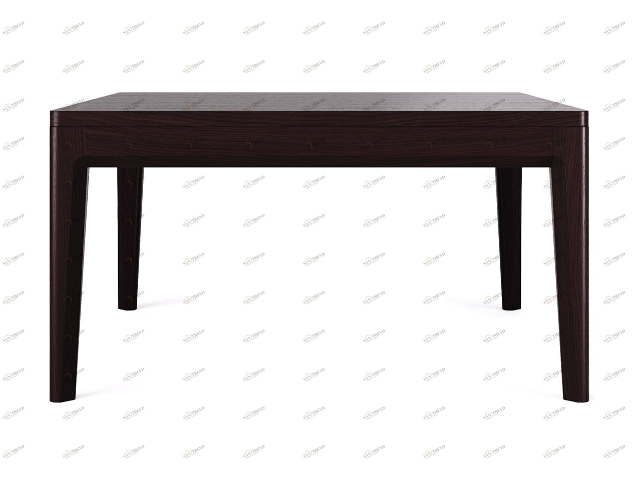 Журнальный столик квадратный 65 см дуб венге Case №1 THE IDEA  210083 Венге;черный 