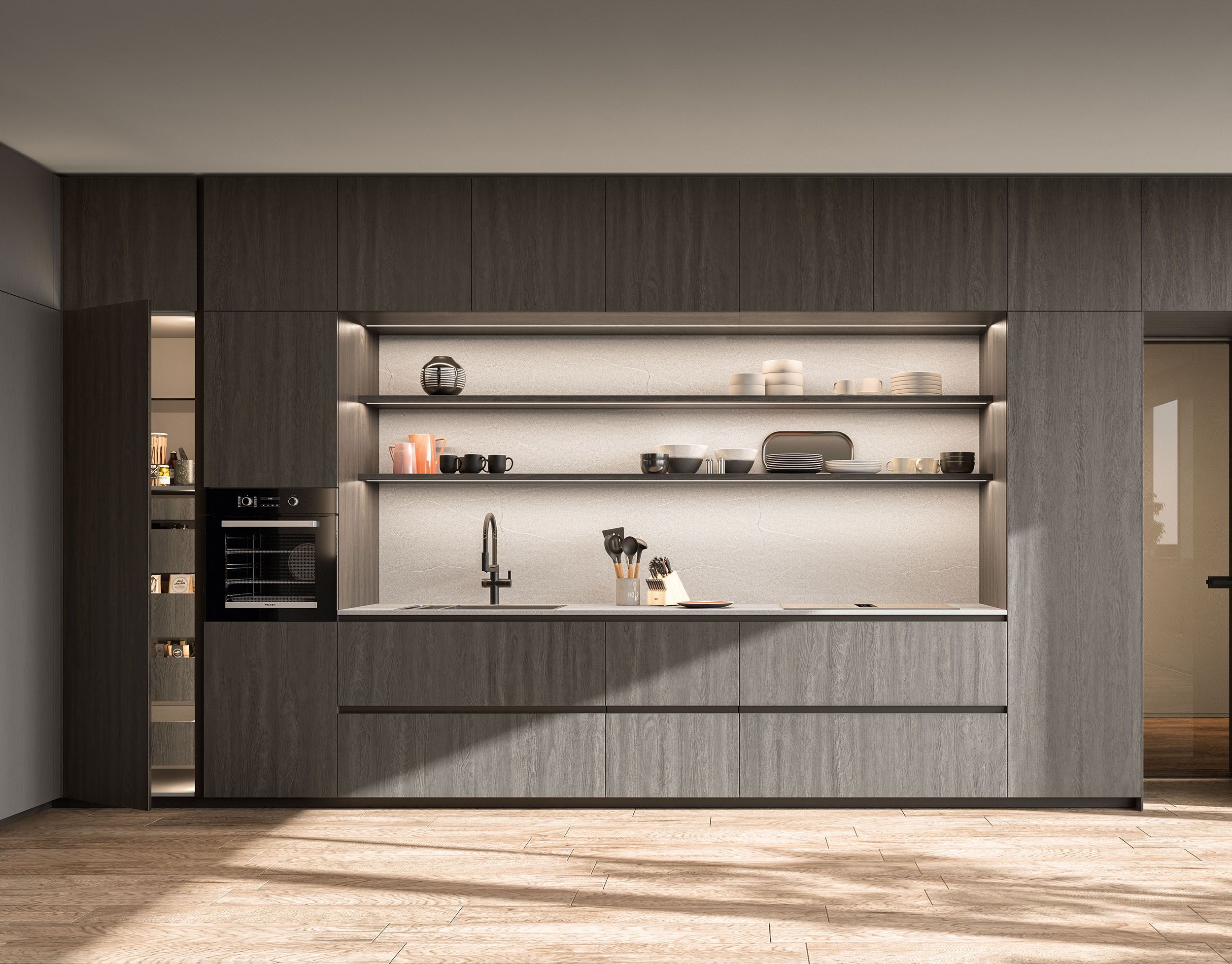 Линейная кухня Copatlife Life Projects ARCH-00086141 - Вид №3