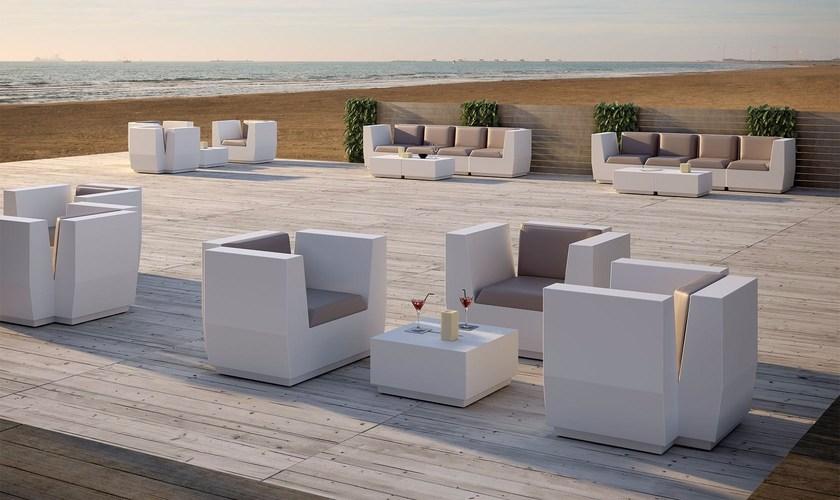 Plust Модульное угловое кресло из полиэтилена Big cut sun-id-1488692 - Вид №3