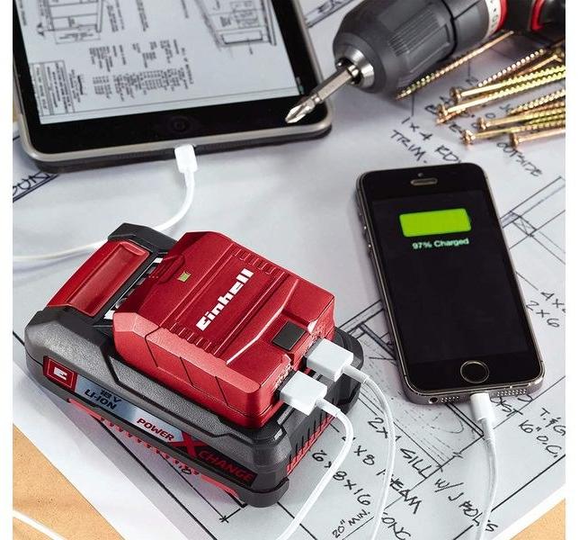 EINHELL Usb-адаптер для аккумулятора Accessori utensili sun-id-1415970 - Вид №1