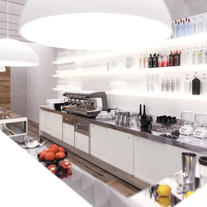 Деревянная барная стойка Frigomeccanica Next ARCH-00102318 - Вид №8