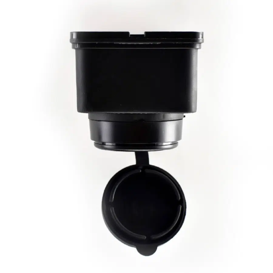 Розетка наружной уст. прямая с заглушкой 2Р+РЕ 1х16А 220-240V черный LEZARD 106-0400-0103 - Вид №11