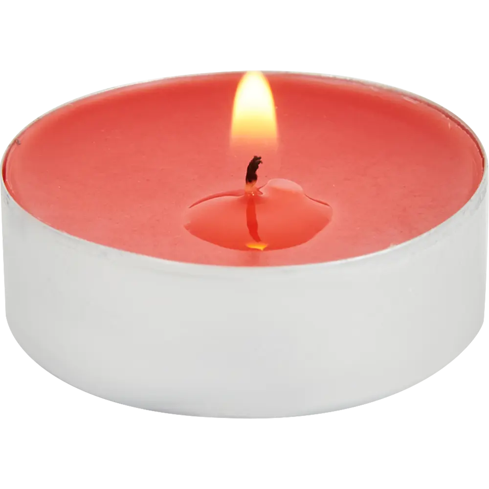 Набор свечей чайных ароматизированных клюква красный 10 шт Santreyd STLM-2193276 - Вид №1