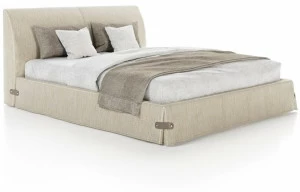 Liu Jo Living Collection Двуспальная кровать с обивкой из ткани Urban fan