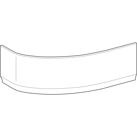 554.825.01.1 Передняя обшивка Geberit Renova для асимметричной ванны, левая Geberit  - Вид №6