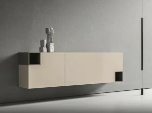 ZANETTE Модульный подвесной лакированный буфет Lei