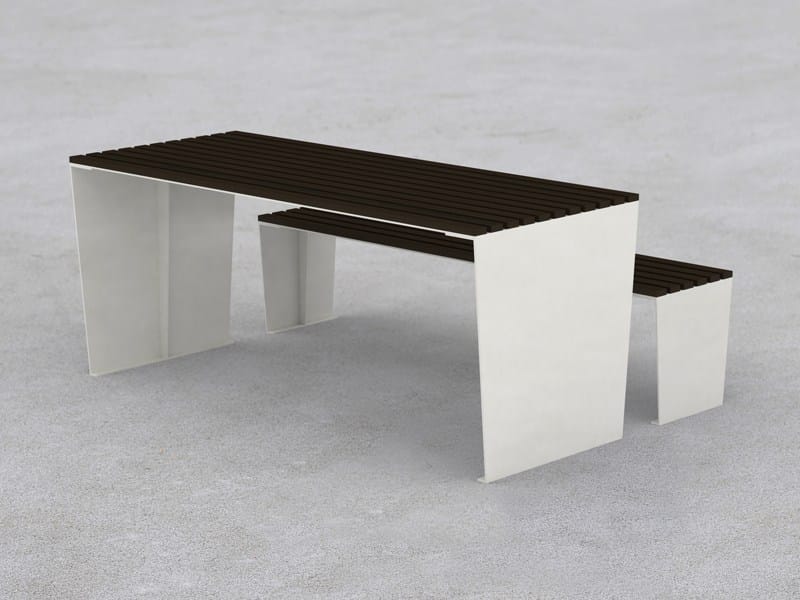 Прямоугольный стальной стол для общественных мест LAB23 Мэрилин ARCH-00045257