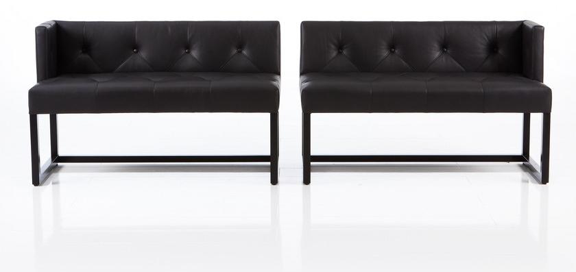 brühl Стеганая кожаная скамейка со спинкой Belami sun-id-1455482 - Вид №1