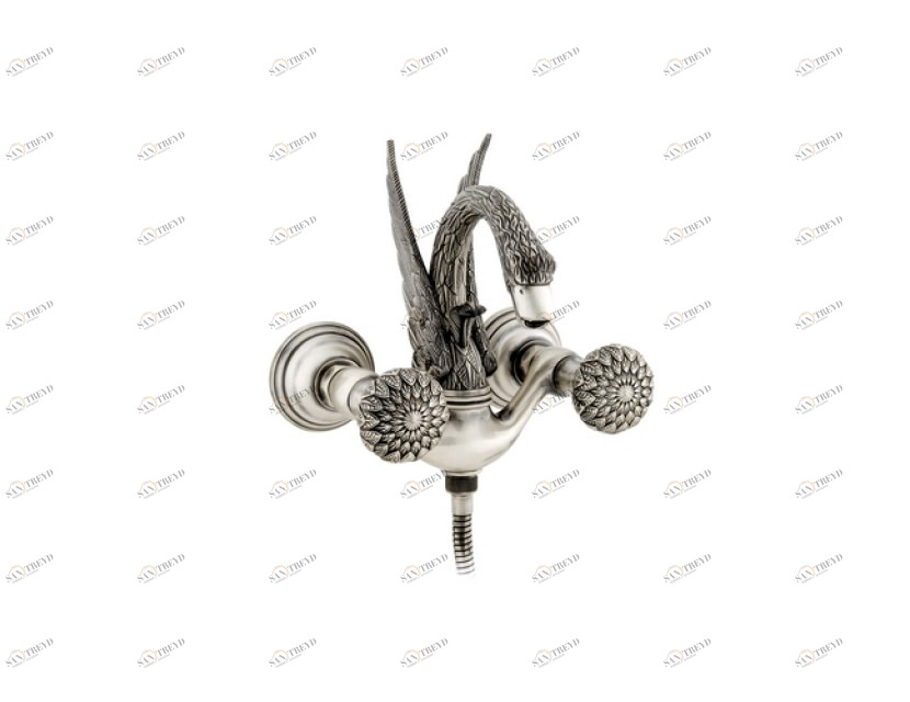 039458.000.50 Душевой набор для ванны Яркий хром Mestre Swan