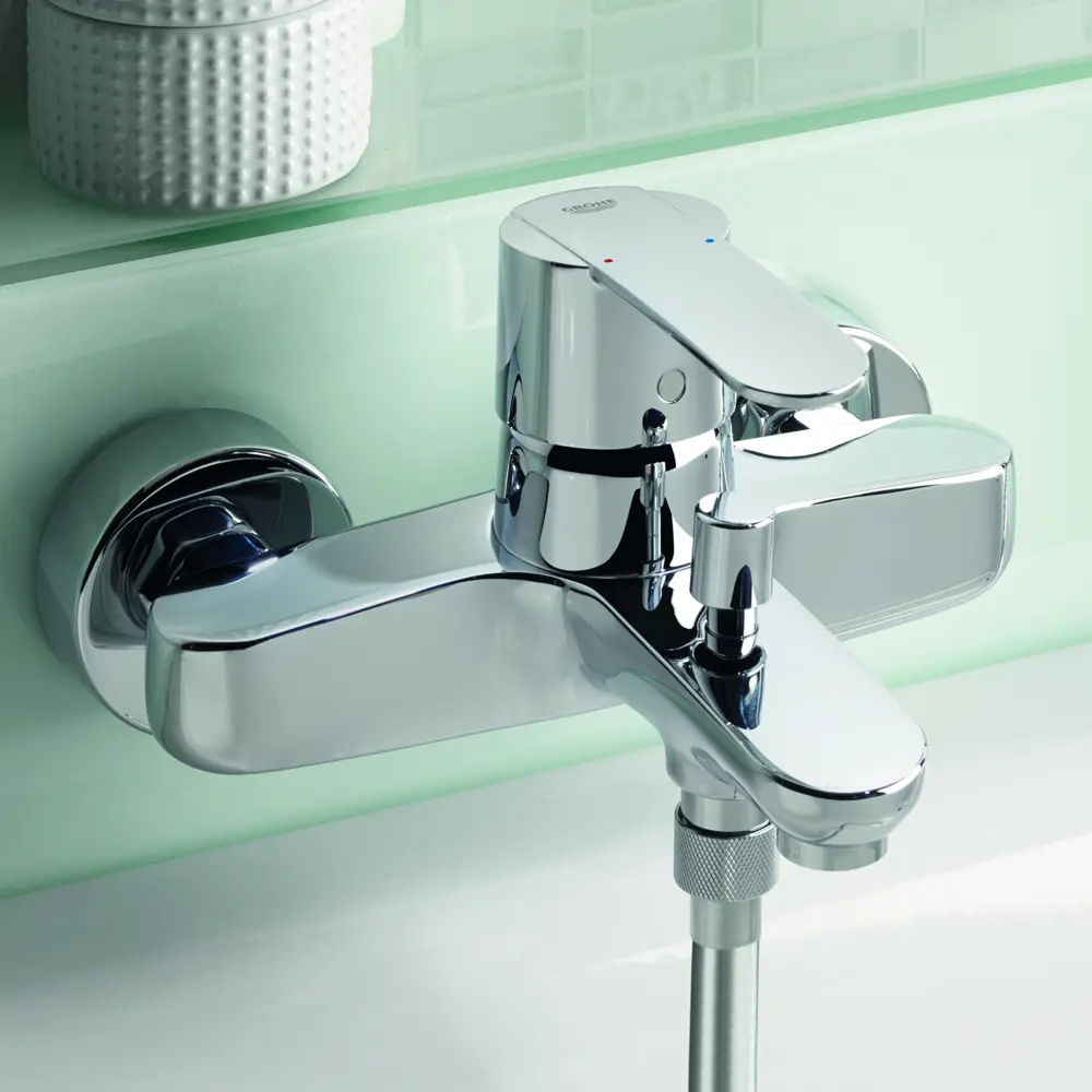 Смеситель для ванны Grohe Wave Cosmopolitan однорычажный латунь цвет хром STLM-2022430 - Вид №5