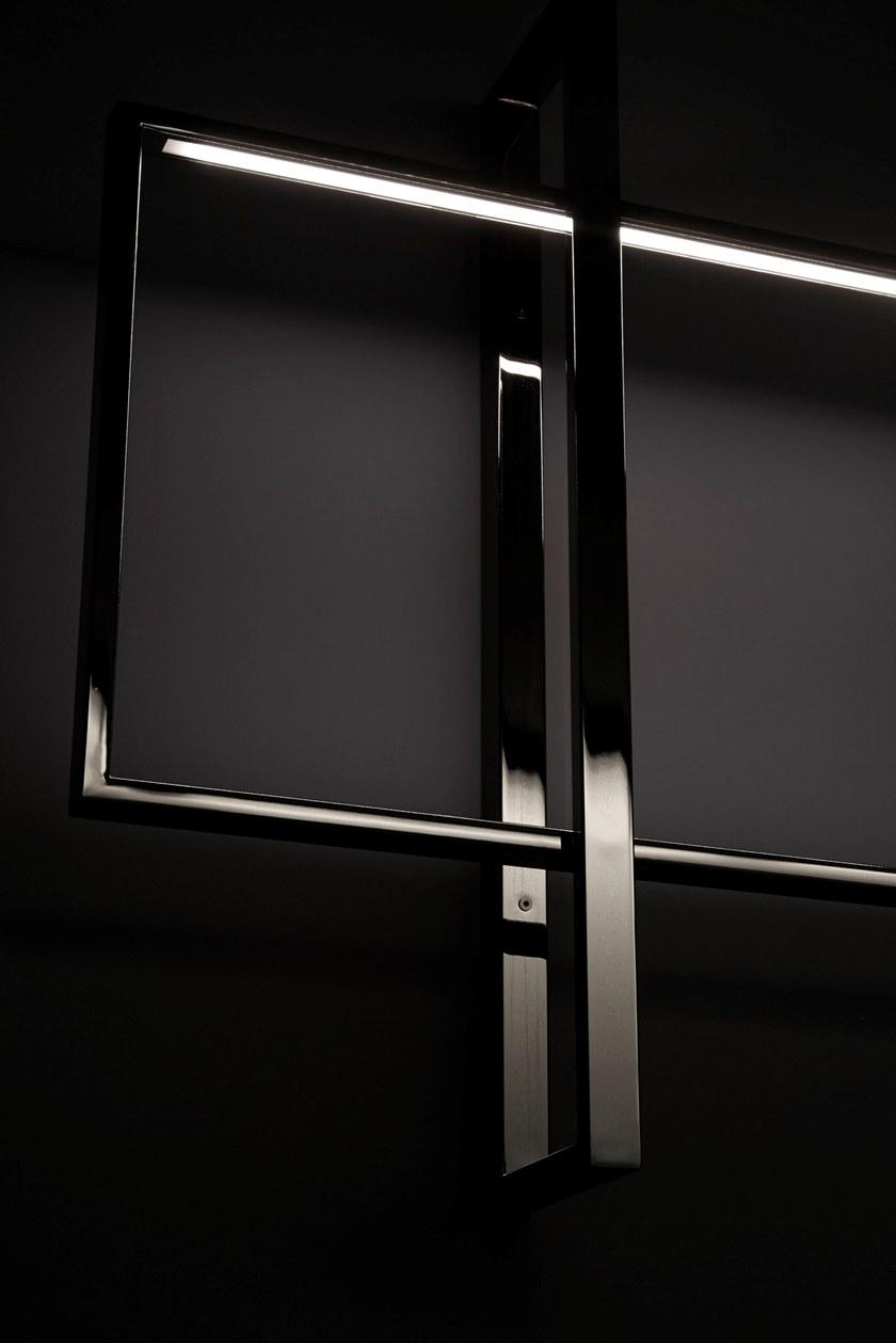 VeniceM Настенный светодиодный светильник из никеля с диммером Mondrian sun-id-1403130 - Вид №1