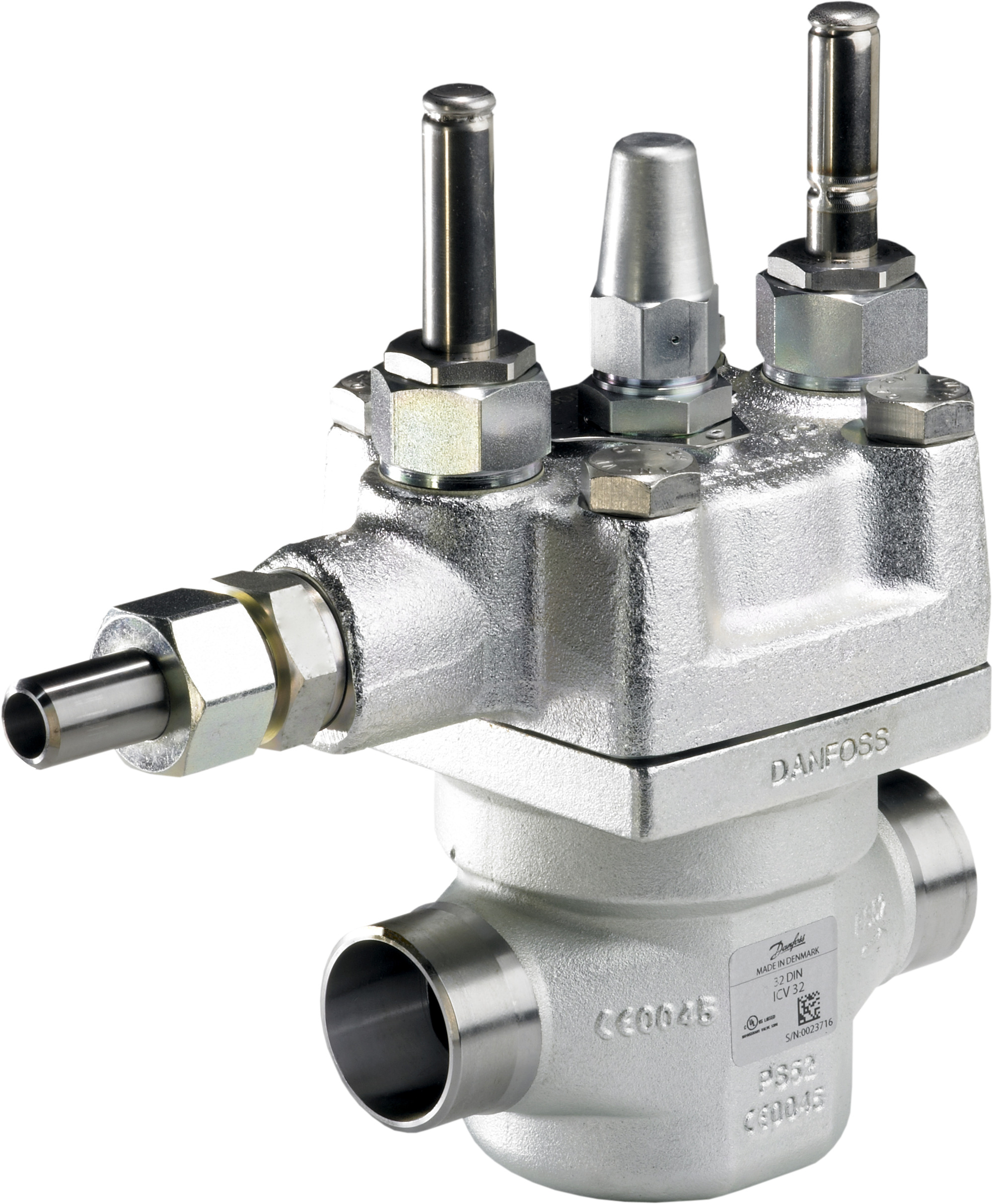 Danfoss ICLX — двухступенчатые клапаны ICLX 150 (D 150) Клапан соленоидный 027H7167  - Вид №10