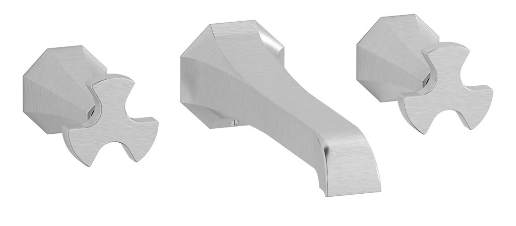 Смеситель встроенный для раковины WE ARE IB bt306ss Brushed Nickel Belmondo 