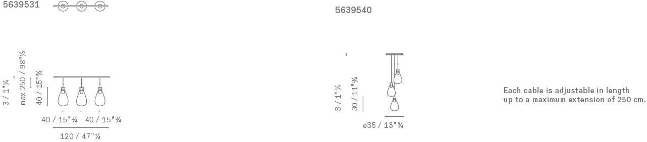 Poltrona Frau Подвесной светильник из стекла La collezione - mobili e complementi sun-id-1501320 - Вид №10