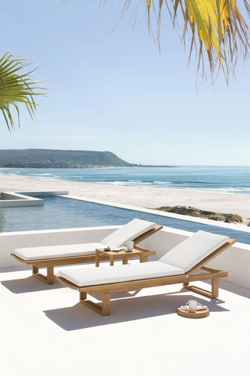 Журнальные столики teak ⌀130см Manutti Siena MNST880 - Вид №2